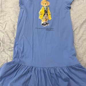 Ralph Lauren Blue Polo Bear Dress